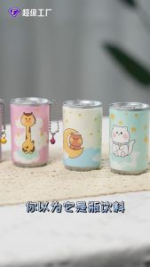 Hộp Khăn Giấy Hình Trụ Để Xe Ô Tô Hộp Khăn Giấy Bằng Lon Tiện Dụng