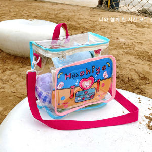 Transparent Barji Millet Cartoon Backpack Baby Bag New Arrival Ins Japanese Cute Young Adult Dopamine Shoulder Bag Backpack