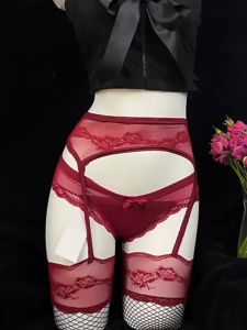 ถุงน่องตาข่ายเซ็กซี่แบบแขวน💖💖 ถุงน่องลูกไม้ 💞💞มีสามสีให้เลือก ลายดอกไม้ ราคาถูก.