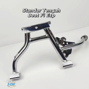 Standar Tengah Beat ESP FI Ring 14 - 17 Silver Chrome