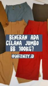 KULOT G&Y CELANA WANITA JUMBO BB 60 SAMPAI 120 KG SUPER MURAH