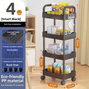 Multi-use Storage Rack for Home Bedroom Baby Snacks Kitchen