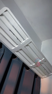 Air Conditioner Wind Deflector Multi Angle Adjustable Blades Aircon Wind Deflector Air Baffle. Adjustable Blades Anti-Direct Blow Comfortable & Healthy Easy Installation.