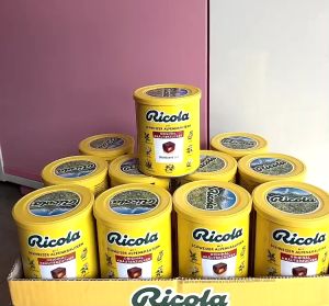 Kẹo ngậm ho Ricola Original Herb 250g (100 Viên) - Mẫu mới hàng Nội địa Đức