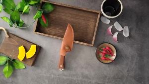 Stainless Steel Forged Kitchen Knife Handmade Forged Meat Cleaver Boning Knife Fruit Paring Knife Household Sharp Cutting Tools