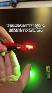 (1 Pcs) Lampu LED Senja Sein RGB 48 LED Soket T10 2 Mode Kedip & Running Motor Mobil