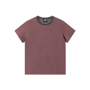 FORNINES | Retro Contrast Color Heavyweight T-Shirt