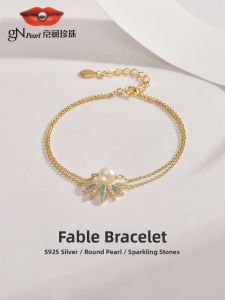 S925 Silver Single Pearl Bracelet 6-7mm
