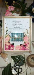 Frame 3D replika Mas Kahwin Mahar Nikah