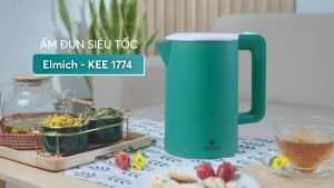 Ấm đun nước siêu tốc Elmich 17L KEE 1774 Chính hãng - Sang troạng an toàn sức khỏe dễ dàng sử dụng tiện lợi