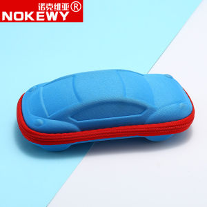 NOKEWY | Cute Car-shaped Kids Sunglasses Storage Box