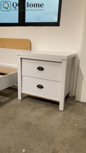 QC Home Nighstand Bedside Table Meja Table Katil Drawer Chest Laci Bilik Tidur Safari