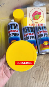 Sơn phun xịt màu vàng chanh A218 Yellow ATM
