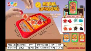 ( BISA COD ) PROMO Mainan Anak Gangsing Gasing Arena 4 in 1 Set Petarung Tarung Tor Blade High Speed SNI / Mainan Anak Laki Laki SNI Murah
