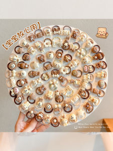 Girls Hair Ties High Elasticity Hair Bands Baby Hair Accessories Children Rubber Bands New 2025 Fresh out Style Fashion Jewelry