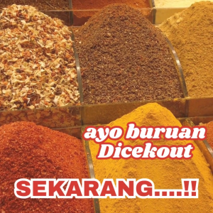 REMPAH HERBAL & BUMBU DAPUR BUBUK Bawang Merah Putih Jahe Kelor Kunyit Ketumbar Cabe kayu manis jintan cengkeh lada pekak lawang kapulaga adas brotowali sambiloto serai lengkuas