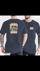 Jerrico T-shirt | Kaos Distro Lengan Pendek Dewasa | Motif depan belakang Kata - kata