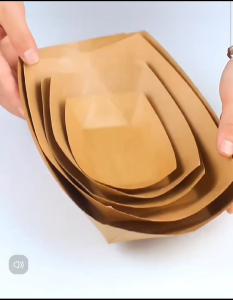 [10 PCS] Wadah Kentang Gorengan Wadah Sosis Packaging Resto/ Paper Tray Kraft Paper food Cafe