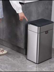 1PC 9/15/20L Smart Induction Trash Can Automatic Intelligent Sensor Dustbin Bathroom Waste Garbage Bins Household Toilet Large Capacity Waterproof Bin With lid