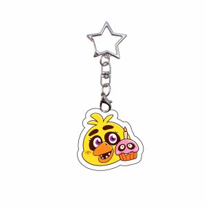 Bandai | Móc Khóa Acrylic Series FNAF Bonnie Fazbear Foxy Freddy Đồ Trang Trí Dễ Thương Mặt Dây Chuyền Ba Lô Dành Tặng Fan Game