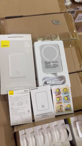 Pin Sạc Dự Phòng Không Dây Tích Hợp Nam Châm Baseus Magnetic Mini Air Wireless Fast Charge Power Bank 6000mAh 20W
