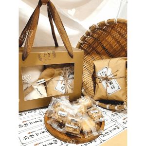 F10 Traditional Flower Tea Gift Box Teh Hadiah