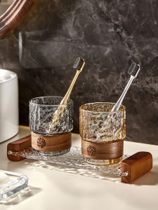 Baroquehouse | Luxury Anti-mold Toothbrush Cup Pair