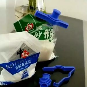 FSHL0176 Klip Segel Plastik Penutup Makanan Clip Penjepit Kemasan Snack Food Sealer Isi 5 Pcs