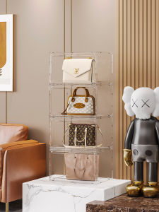 Acrylic Transparent Bag Storage Box Display Stand Home Organizer for Handbag Storage And Showcase Multi-functional Holder