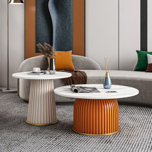 Nordic Simple Arc Sofa Tech Fabric