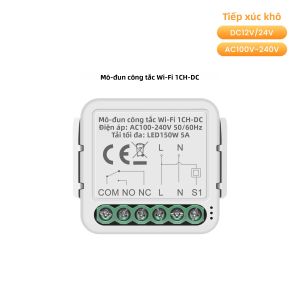 GIRIER Tuya Thông Minh ZigBee/WiFi 5A Khô Tiếp Xúc Mô Đun DIY Phá Rơ Le DC 12/24V AC100-240V Điều Khiển Giọng Nói Alexa Google Home