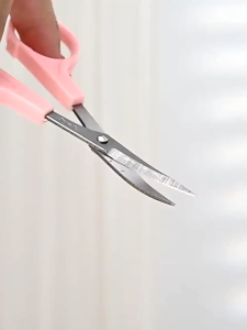 Kéo hồng cắt len cắt chỉ đầu gập siêu bén