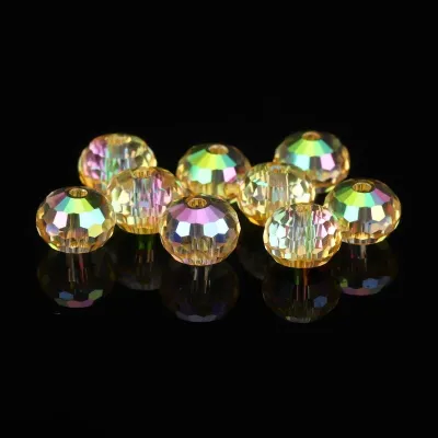 Hạt Pha Lê Áo 6mm/8mm 96 Mặt Tròn Rời Dùng Làm Phụ Kiện Trang Sức Phụ Kiện Thời Trang