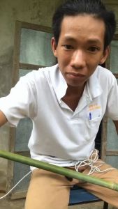 Kéo cắt cành cây trên cao có kèm dây kéo xanh kéo hái hoa quả HOME