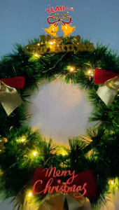 Christmas Wreath Christmas Decorations Christmas Tree Door Frame Decorations Xmas Ornament Gift christmas decorations 2025