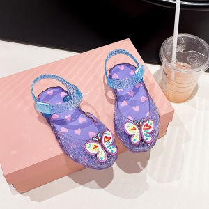 JIFANPAUL | Crystal Jelly Girl Sandals