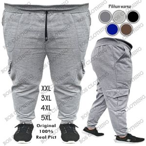 Celana Jogger Cargo Panjang Babyterry Tebal Super Jumbo Big Size