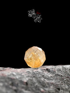 Yellow Crystal Flat Cut Beads Star Moon Coconut Cheese DIY Accessories Spacer Beads Loose Beads Cultural Playthings