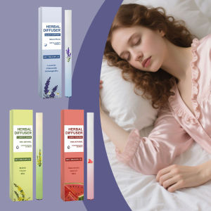 Bút Khuếch Tán Tinh Dầu Hỗ Trợ Giấc Ngủ Sâu Dưỡng Chất Lâu Dài Dùng Cho Khách Sạn Công Tác Máy Lọc Không Khí Hương Thảo Dược Thực Vật Dùng Được Cho Cả Nam Và Nữ
