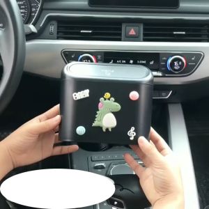 Thùng rác mini đa năng dùng trên xe ô tô bàn học bàn làm việc thùng đựng đồ mini