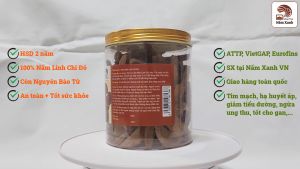 Nấm Linh Chi Đỏ Thái Lát (Việt Nam) 50gr 100gr 250gr Còn Bào Tử Dễ Sử Dụng Tốt Cho Sức Khỏe - Nông Trại Nấm Xanh