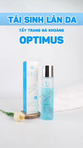 Nước tẩy trang đá khoáng Optimus Thanh Mộc Hương làm sạch bụi bẩn dầu thừa trên da 200ml
