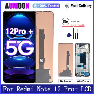 6.67"New Display For Redmi Note 12 Pro+ LCD Display Touch Screen Digitizer Assembly For Redmi Note 12Pro Plus Screen Replacement