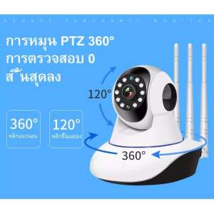 1080P 2MP ไร ้ สาย WiFi PTZ กล ้ องเฝ ้ าระวัง Baby Monitor สนับสนุน Night Vision เสียงสองทาง Mot