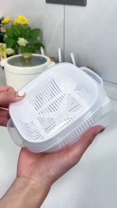 10ชิ้น กล่องบรรจุอาหารที่มีฝาปิด / กล่องข้าววางซ้อนได้ / กล่องอาหารกลางวันเบนโตะแบบพกพา / ทนความเย็น -20 ℃ทนความร้อน 140 ℃เตาอบไมโครเวฟ / ห้องครัวตู้เย็นอาหารสดกล่อง / กล่องเก็บอาหารแช่แข็ง