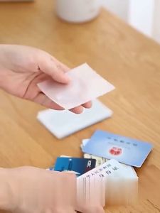 BF-C1203 Plastik Pelindung Kartu ATM SIM KTP Transparan Sampul Cover Anti Gores / Sarung Pelindung
