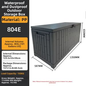 TMCG | Waterproof UV Protection Lockable Storage Cabinet