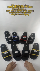TERMURAH TERKINI!! SANDAL SLOP DISTRO EMPUK DAN RINGAN/SANDAL SLOP PRIA WANITA/SANDAL ANTI SLIP