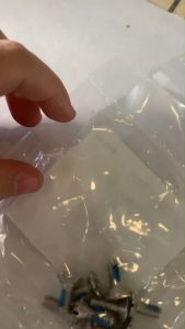 น็อตยึดใบพัดโดรนเกษตร   T10/T16/T20/T20P/T25/T30/T40/T50  แบบหัวผ่า(ใช้ได้ทุกรุ่น)