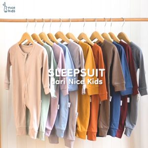 Nice Kids - Sleepsuit Baby Newborn (Baby Bayi Piyama Pakaian Tidur Romper Onesies Jumper Anak 0-2 Tahun)